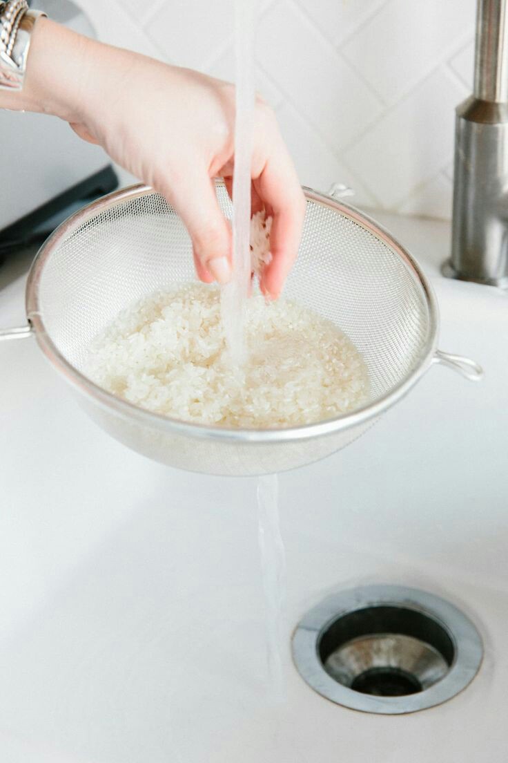 پخت برنج تازه به روش آبکش 