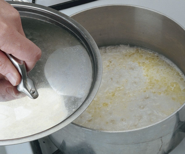 پخت برنج کهنه به روش کته